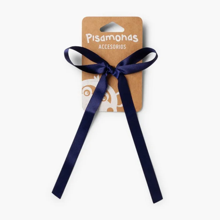 Pisamonas Elastico De Cabelo Com Laco De Cetim