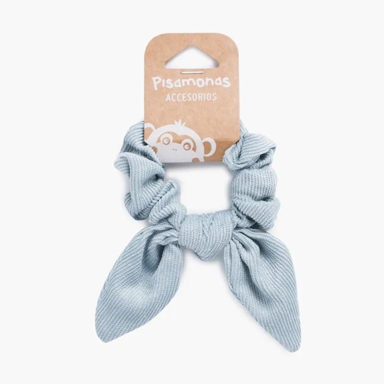 Pisamonas Elastico De Cabelo Scrunchie Micro Bombazine Glitter Com Laco