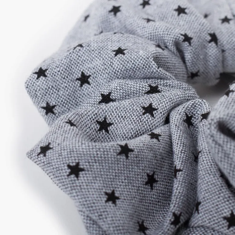 Pisamonas Elastico De Cabelo Tecido Estrelinhas
