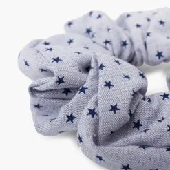 Pisamonas Elastico De Cabelo Tecido Estrelinhas