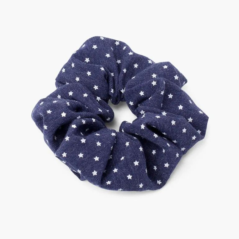 Pisamonas Elastico De Cabelo Tecido Estrelinhas