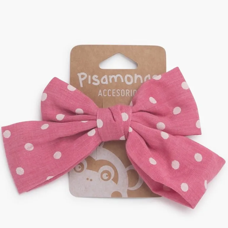 Pisamonas Elastico Laco Bolinhas Bico Pato