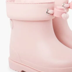 Menina Pisamonas Galochas Criancas Pequenas Cores Pastel