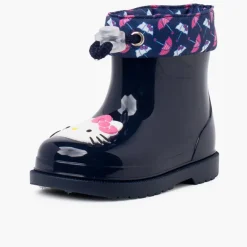 Menina Pisamonas Galochas Hello Kitty Cano Baixo