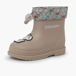 Menina Pisamonas Galochas Snoopy Rebordo Ajustavel