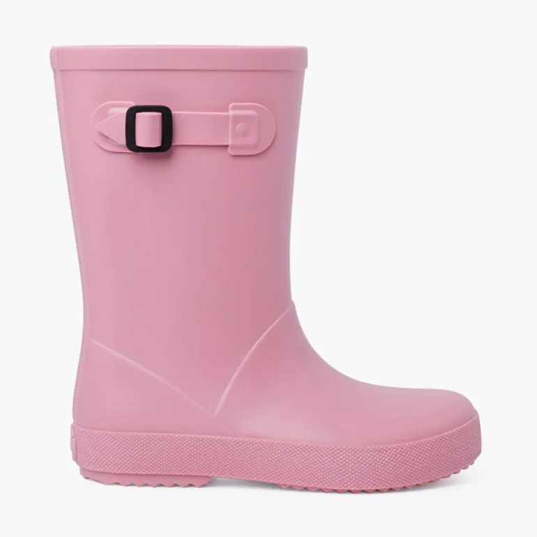 Menina Pisamonas Galochas Splash Fivela Cores Empoeiradas