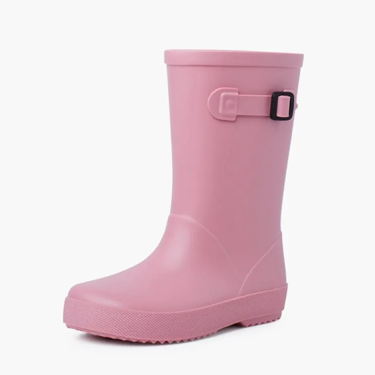 Menina Pisamonas Galochas Splash Fivela Cores Empoeiradas