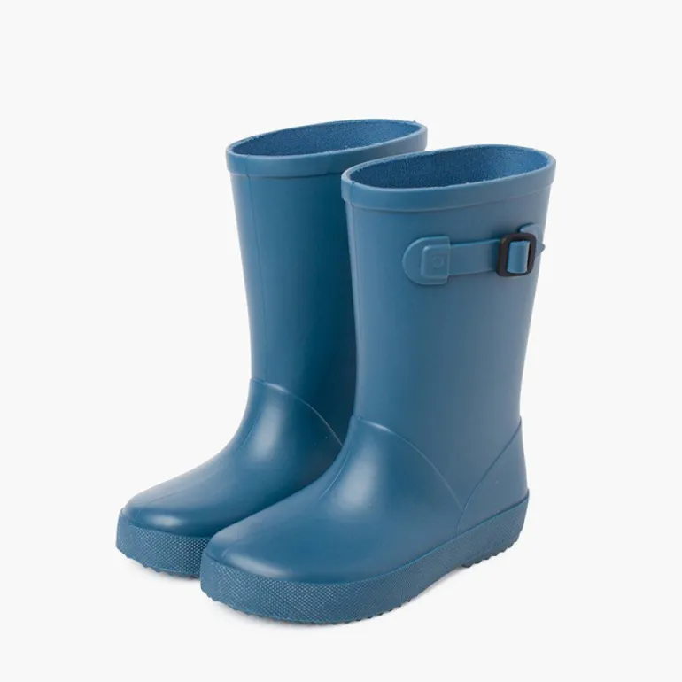 Menina Pisamonas Galochas Splash Fivela Cores Empoeiradas