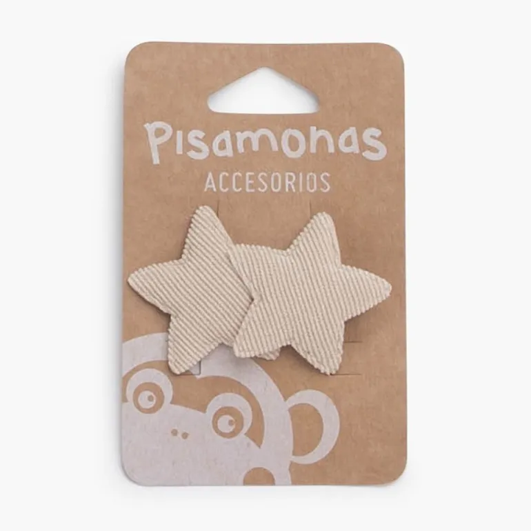 Pisamonas Gancho Clip De Cabelo Estrela Dupla Micropana