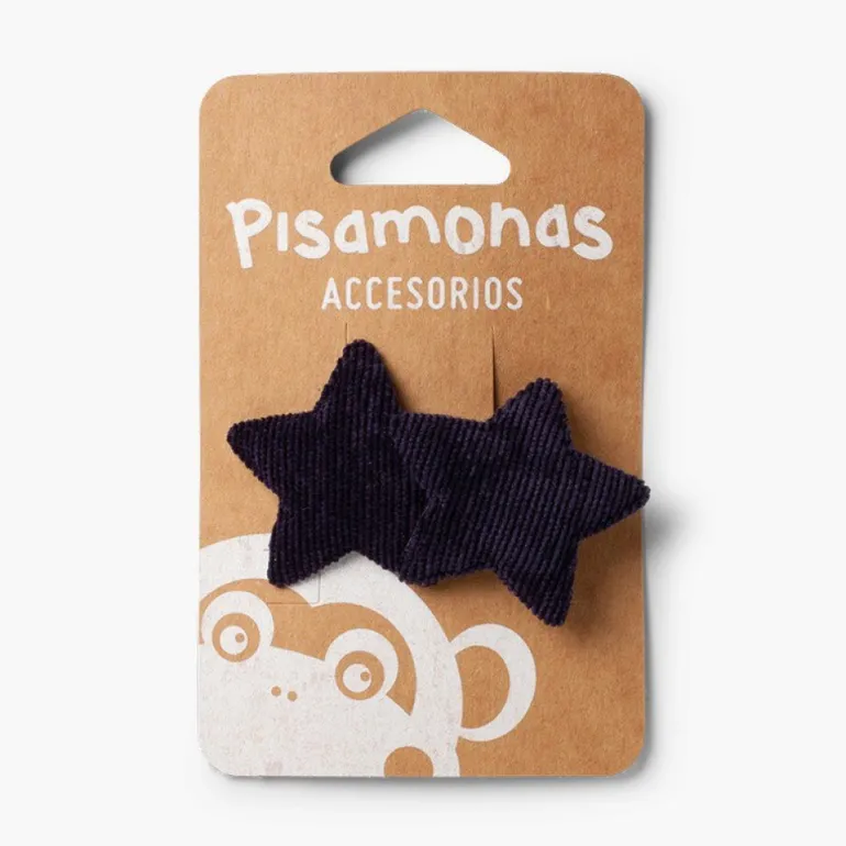 Pisamonas Gancho Clip De Cabelo Estrela Dupla Micropana