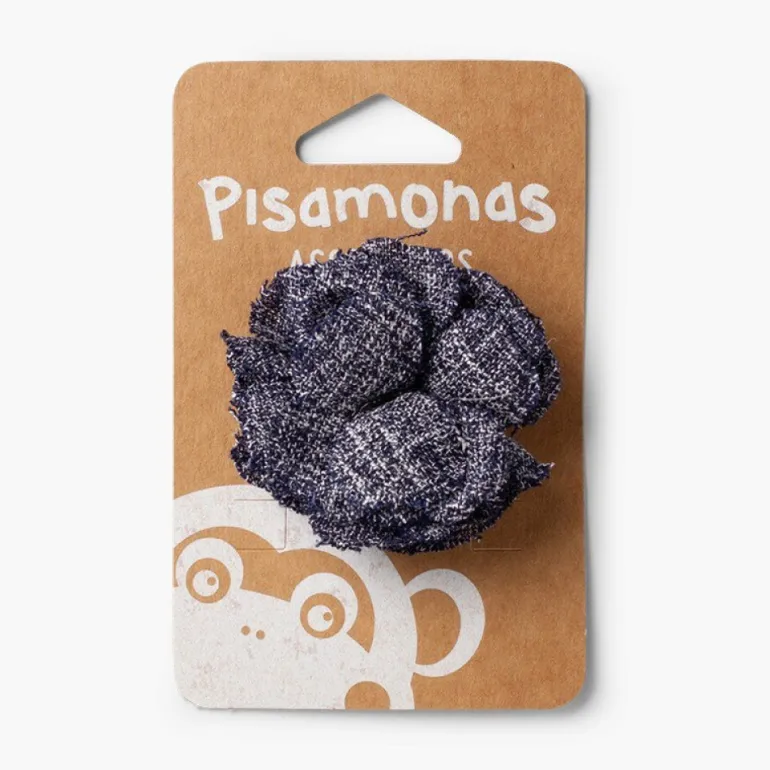 Pisamonas Gancho Clip Flor De Tela