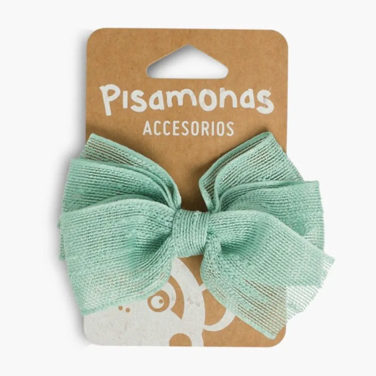 Pisamonas Gancho De Cabelo Com Laco Rafia
