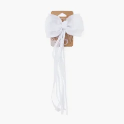 Pisamonas Gancho Pente Laco Organza Fitas