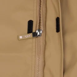 Menina Pisamonas Impermeavel Criancas Bolsos Fecho-Eclair