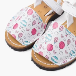 Menina Pisamonas Menorquinas Estampadas Criancas Tira Aderente