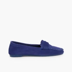 Menino Pisamonas Mocassim De Camurca Nortenas