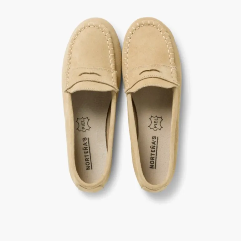 Menino Pisamonas Mocassim De Camurca Nortenas