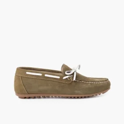 Menino Pisamonas Mocassim Menino Camurca Cerimónia Laco
