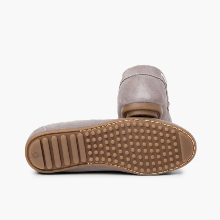 Menino Pisamonas Mocassim Menino Camurca Cerimónia Laco