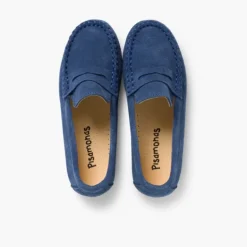 Menino Pisamonas Mocassins Camurca