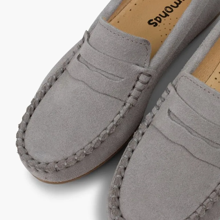 Menino Pisamonas Mocassins Camurca