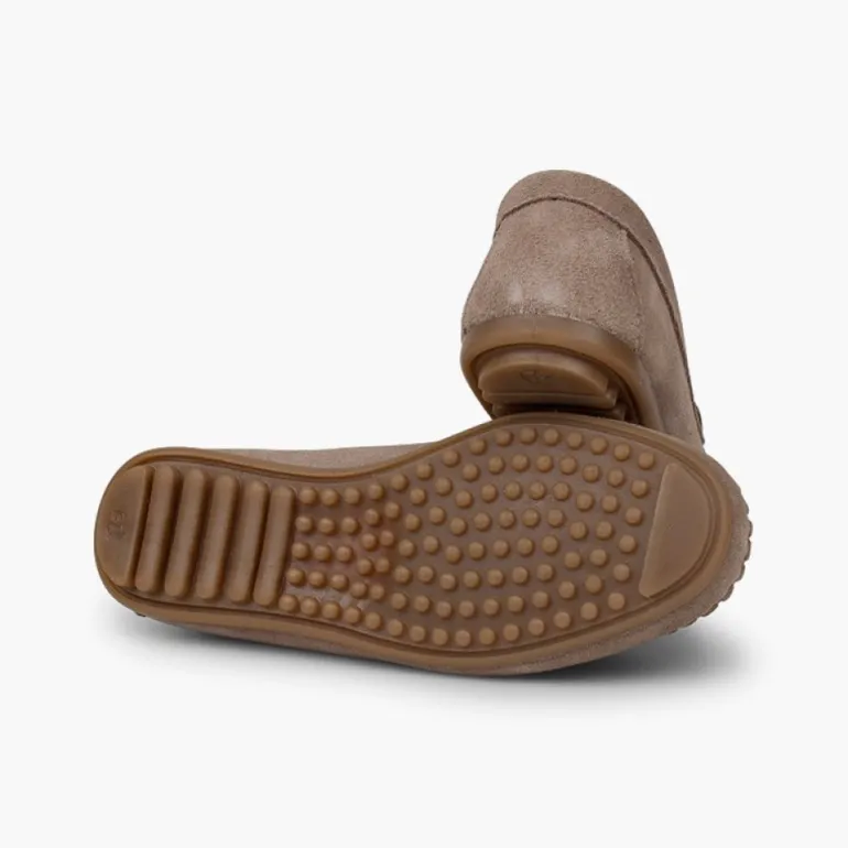 Menino Pisamonas Mocassins Camurca