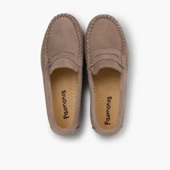 Menino Pisamonas Mocassins Camurca