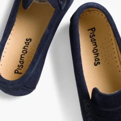 Menino Pisamonas Mocassins Camurca