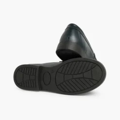 Menino Pisamonas Mocassins Colegiais Azul Marinho/Preto