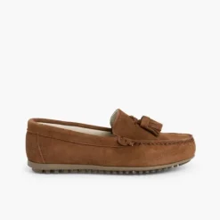 Menino Pisamonas Mocassins Menino Camurca Berloques