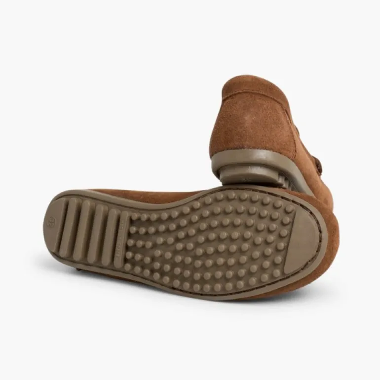 Menino Pisamonas Mocassins Menino Camurca Berloques