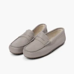 Menino Pisamonas Mocassins Menino Pele Mascara