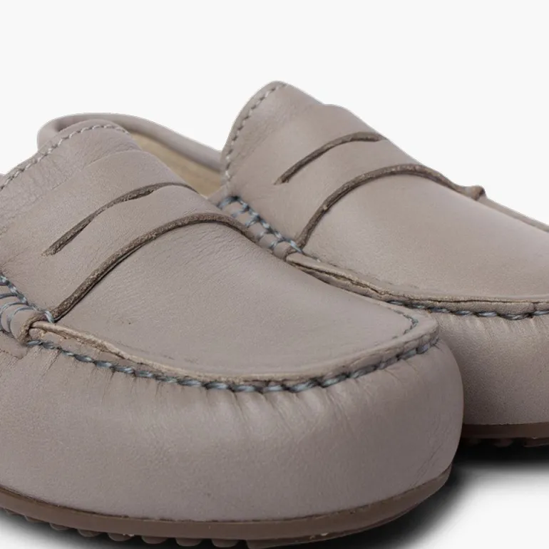 Menino Pisamonas Mocassins Menino Pele Mascara