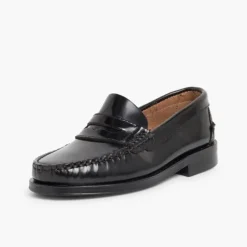 Menino Pisamonas Mocassins Pele