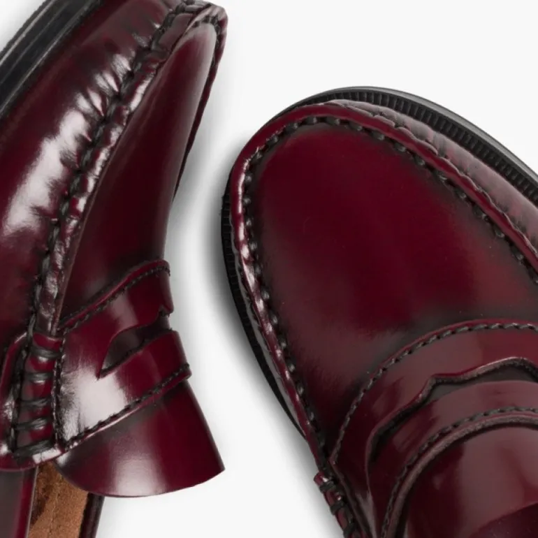 Menino Pisamonas Mocassins Pele