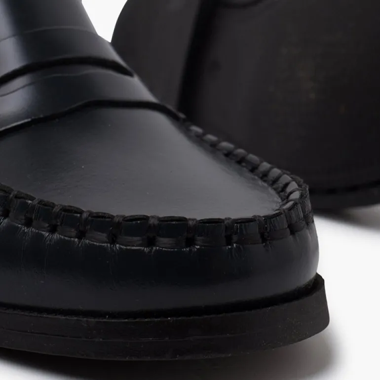 Menino Pisamonas Mocassins Pele