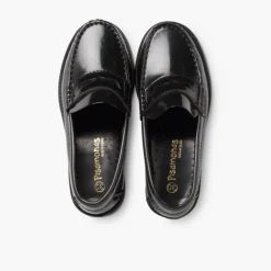 Menino Pisamonas Mocassins Pele