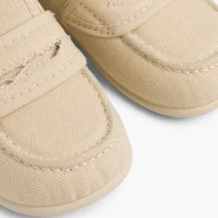 Menino Pisamonas Mocassins Tecido Liso