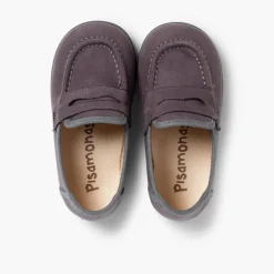 Menino Pisamonas Mocassins Tipo Camurca