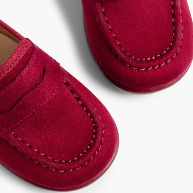 Menino Pisamonas Mocassins Tipo Camurca