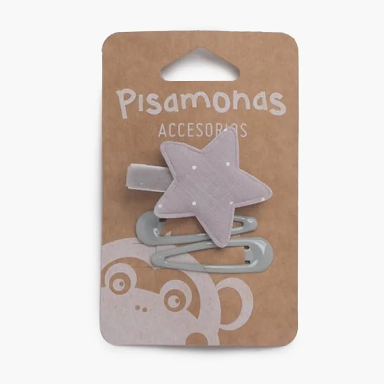 Pisamonas Pack Clip Estrela E Ganchos