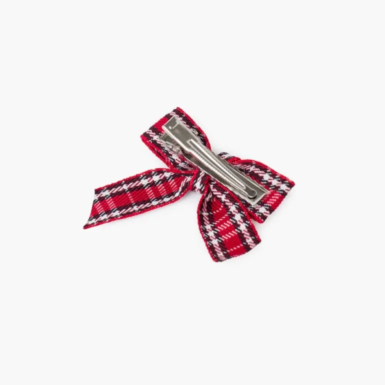 Pisamonas Pack Ganchos Classicos E Bico De Pato Com Laco Tartan