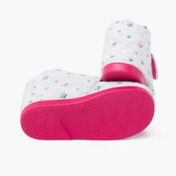 Menino Pisamonas Pantufa Bota Feltro Tira Aderente