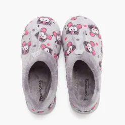 Menino Pisamonas Pantufas Ajustaveis Ratinhos