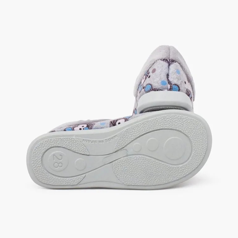 Menino Pisamonas Pantufas Ajustaveis Ratinhos