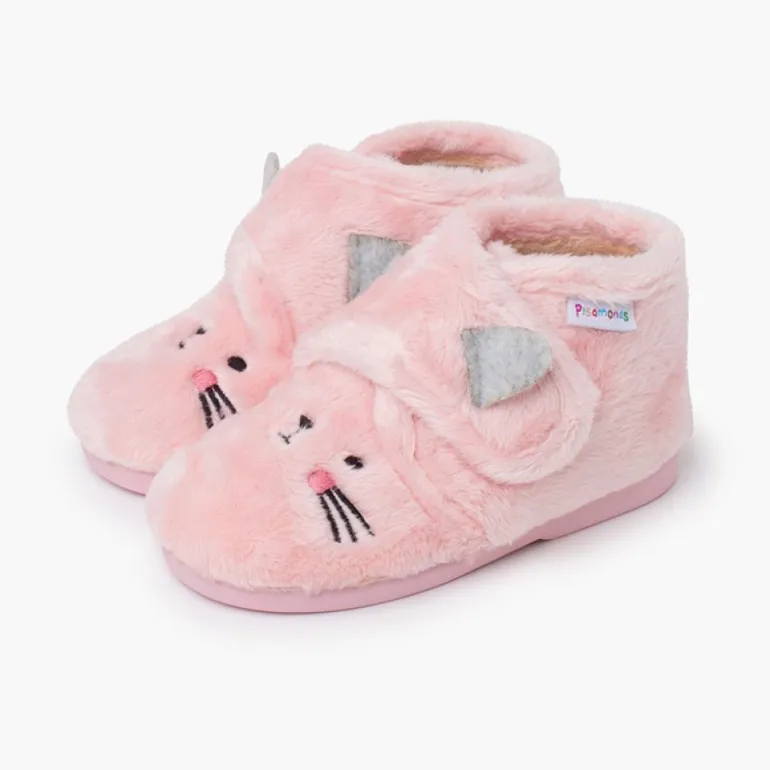 Menino Pisamonas Pantufas Bota Animais Pelinho