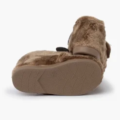 Menino Pisamonas Pantufas Bota Animais Pelinho
