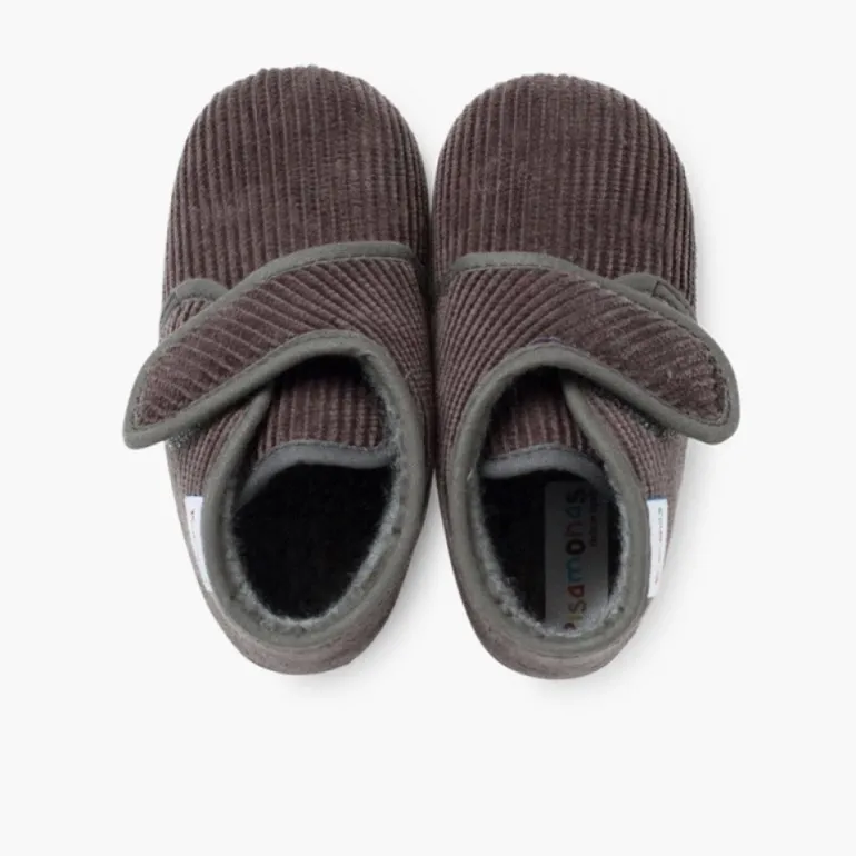 Menino Pisamonas Pantufas Bota Bombazine