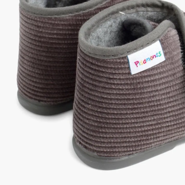 Menino Pisamonas Pantufas Bota Bombazine