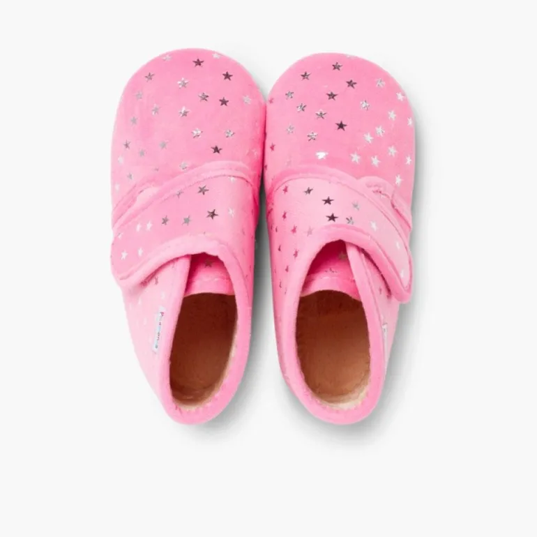 Menino Pisamonas Pantufas Bota Com Estrelinhas